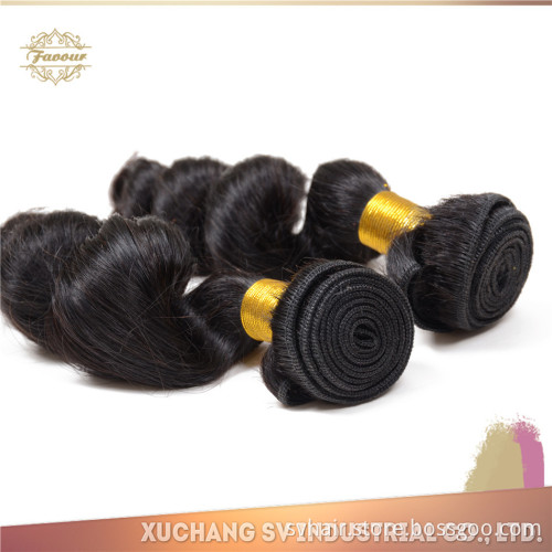 Grade7A Brazilian Virgin Hair Loose Wave Extensions Unprocessed Loose Wave Hair Bundles 8-30'Inch Brazilian Loose Wave